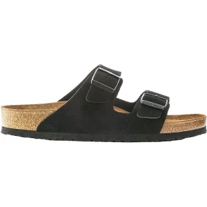 Birkenstock Arizona Soft Footbed Women's Sandals Black Suede